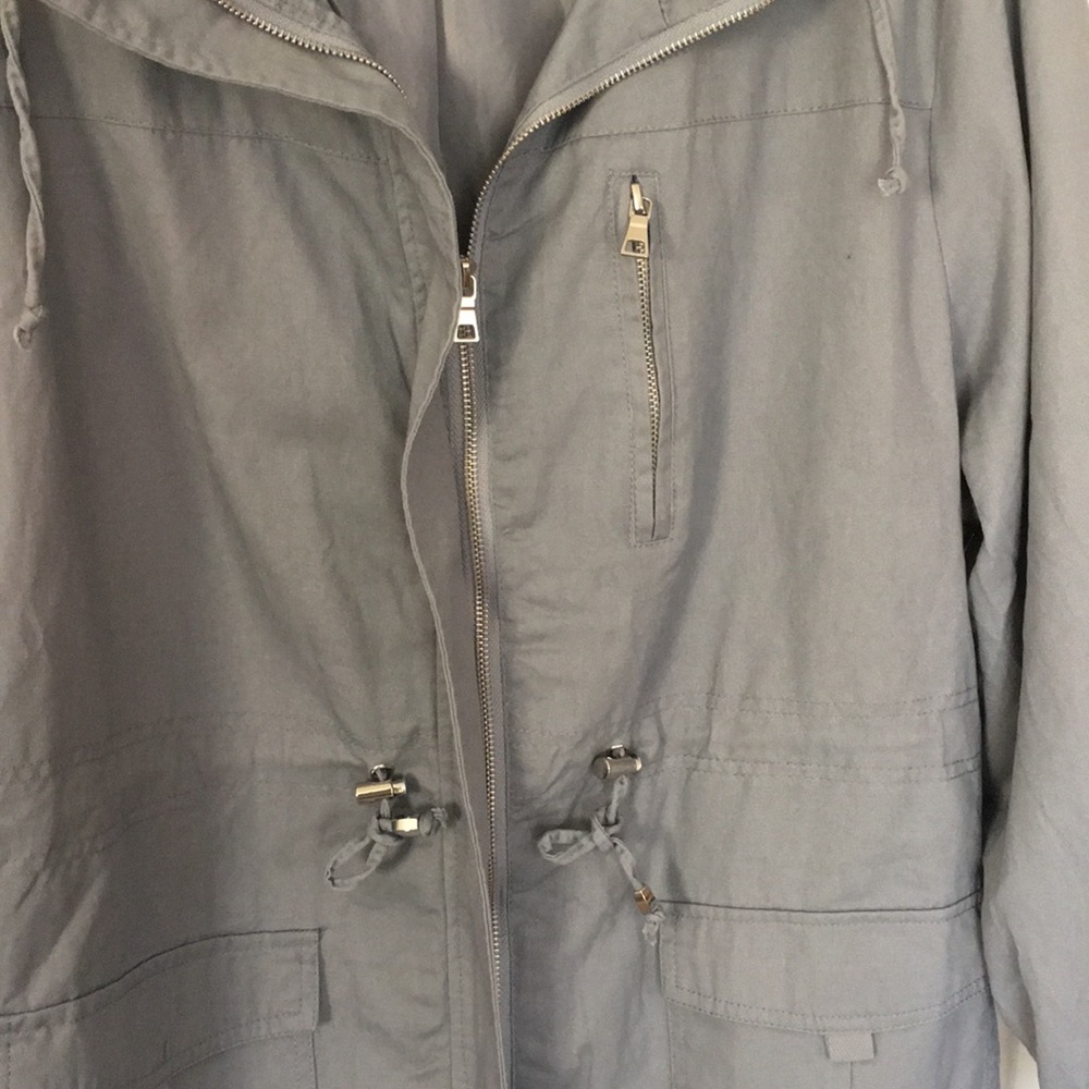 Drawstring-waist Utility jacket - Picture 5 of 8